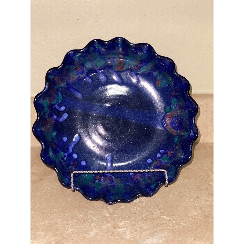 Zappa Pottery Colorado Hand Crafted Ceramic Pie Plate 10” X 3”